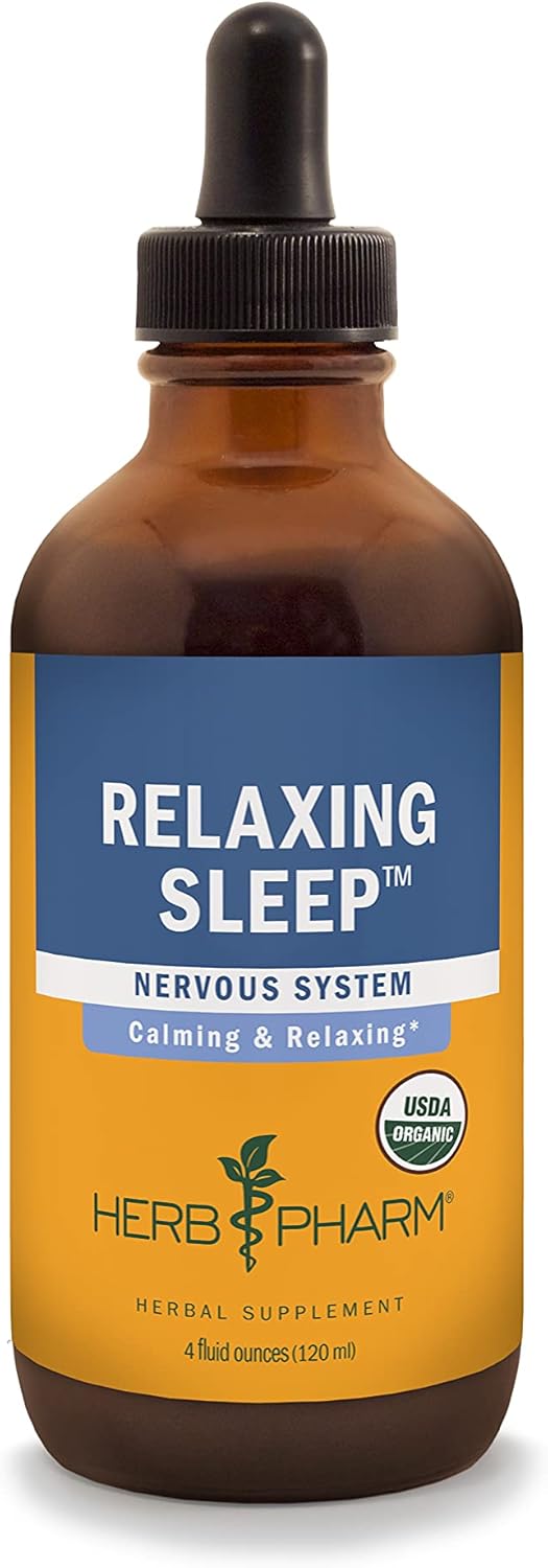 Suplemento Relaxing Sleep Fórmula herbaria valeriana 4 oz