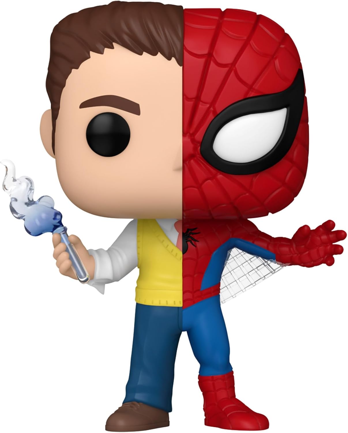Funko Pop! Marvel: Spider-Man/Peter Parker - Split Edición Exclusiva