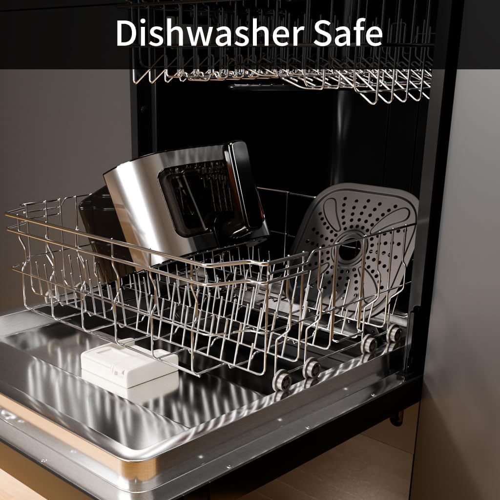 Freidora de Aire ASZ 5 qt, 8 Presets, 1400W, Auto Apagado