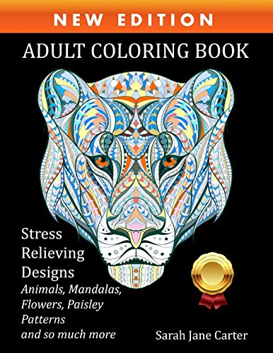 Libro de colorear para adultos para aliviar el estrés