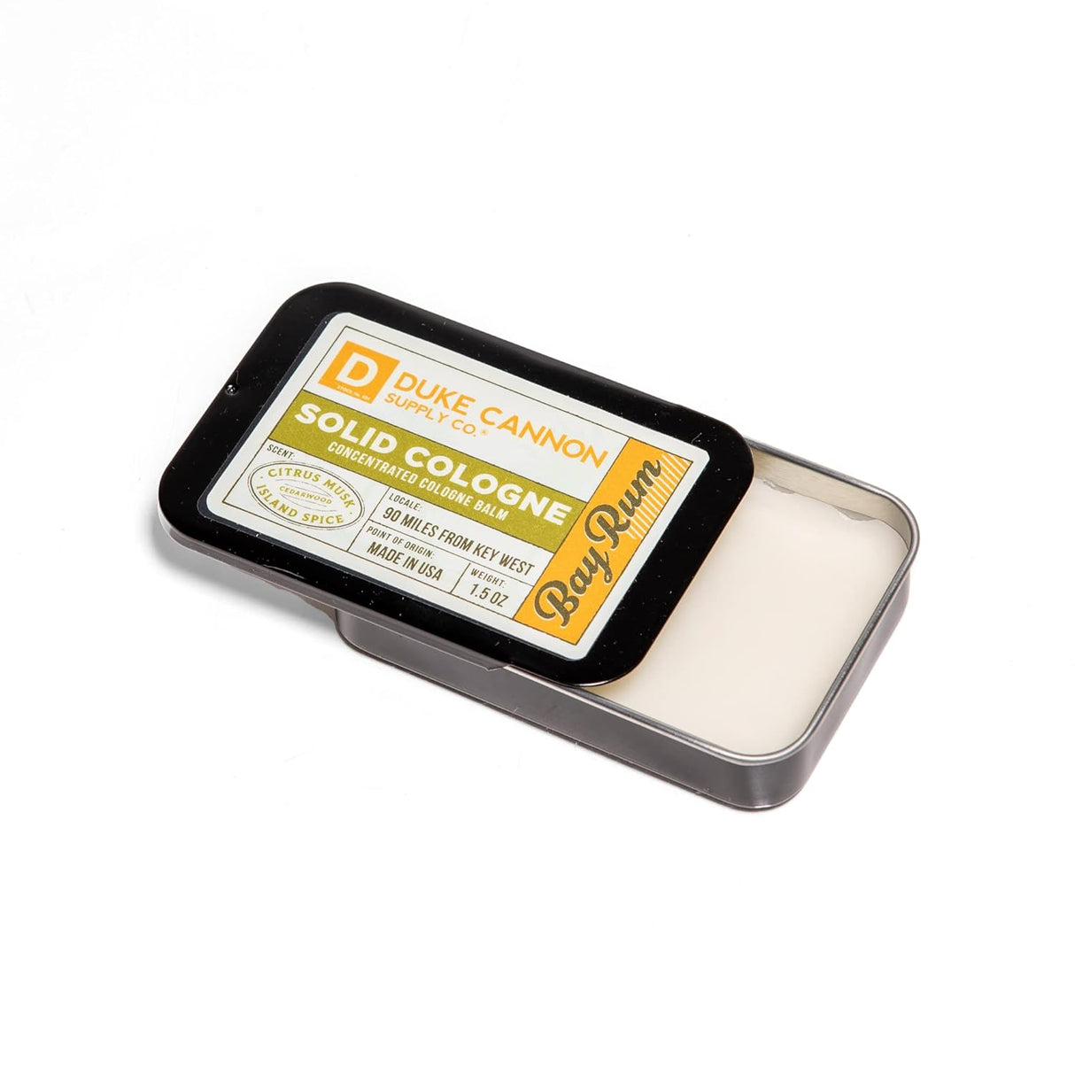 Perfumes sólida para hombres ron de bahía