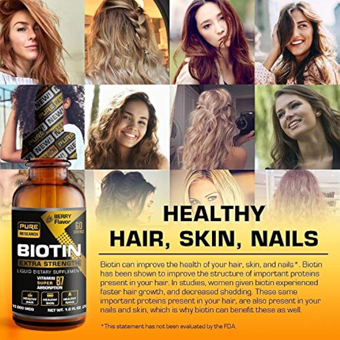 Gotas para ayudar a crecer el cabello