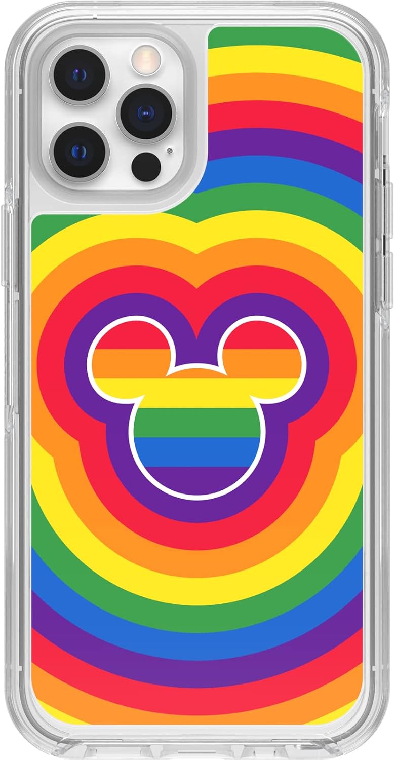 OtterBox Amazon Exclusive SYMMETRY SERIES - Funda para iPhone 12/12 Pro - DISNEY PRIDE