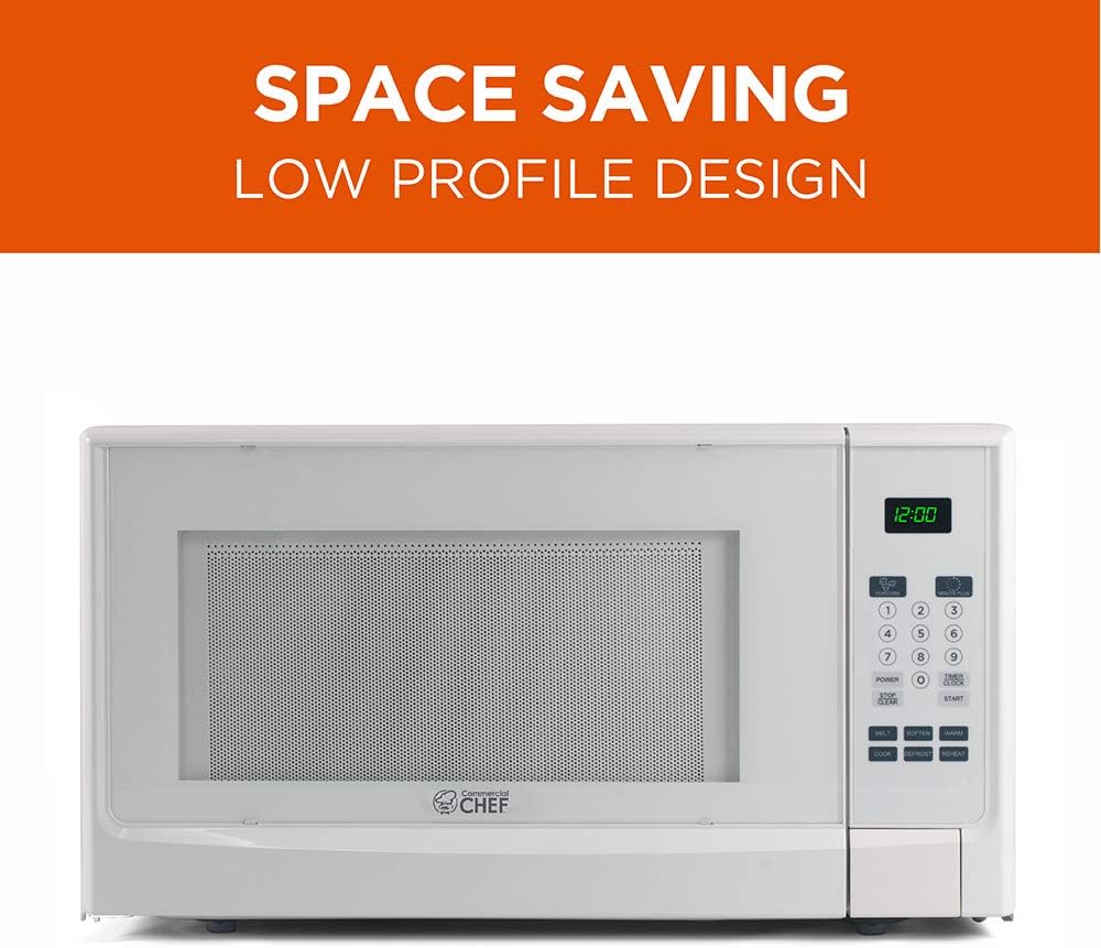 Microondas Comercial 1.4 Pies Cúbicos, 1100W, 10 Niveles
