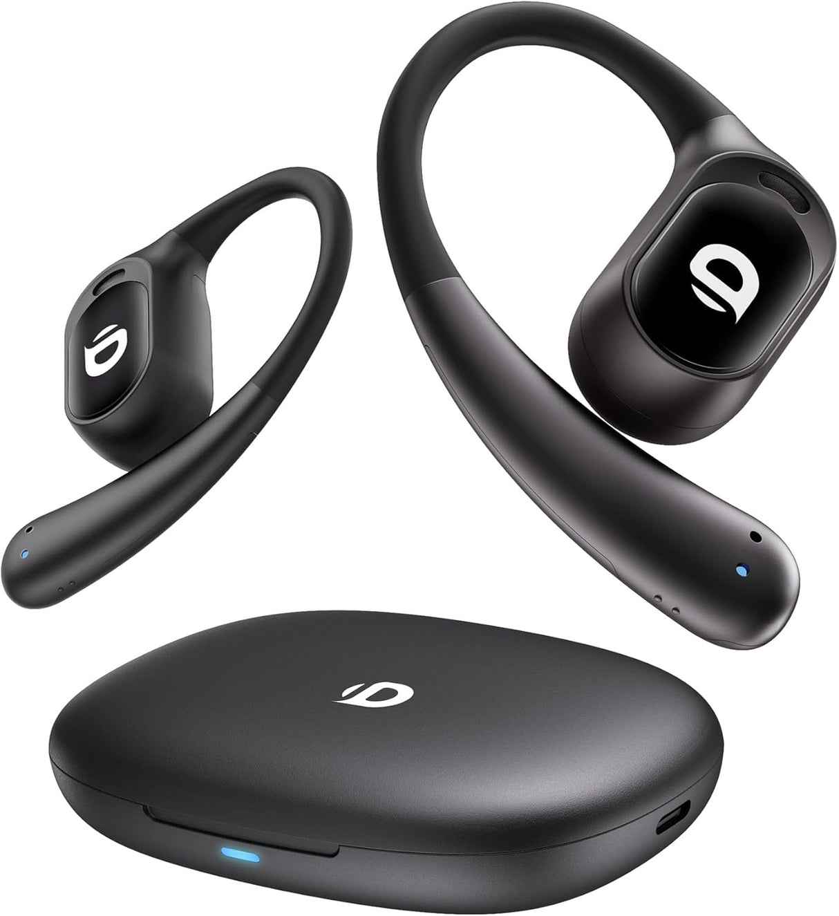 Auriculares Inalámbricos Abiertos con Control Táctil y Cancelación