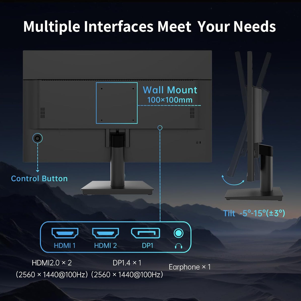 Monitor KTC 27 QHD 100Hz, IPS, Anti-Blue Light, FreeSync