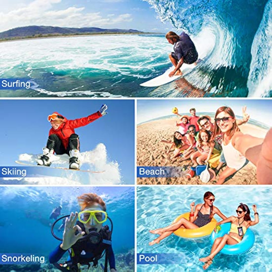 Procase - Funda impermeable universal para iPhone 11 Pro Ma