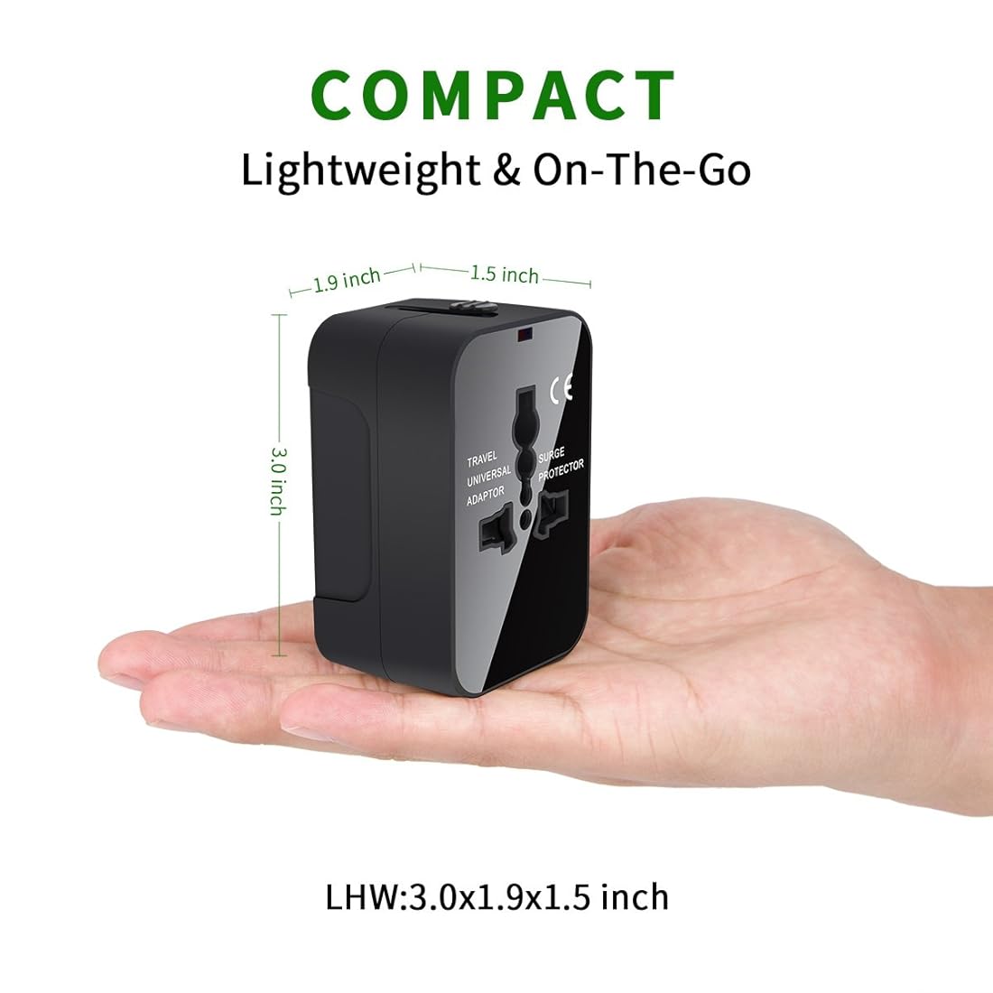 cargador de pared Adaptador de enchufe de alimentación