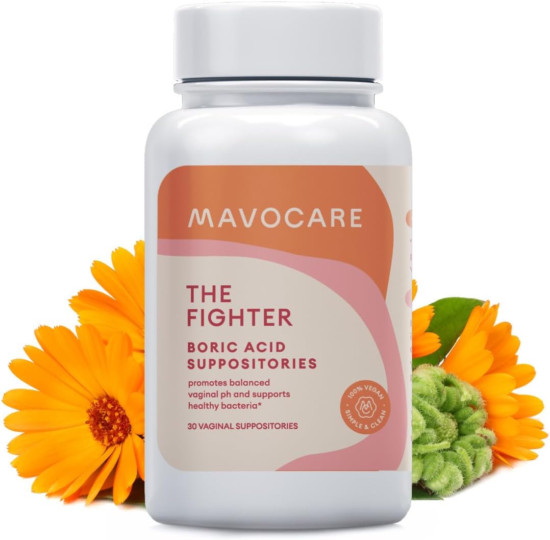 Ácido bórico 600 mg The Fighter con cápsula vegana