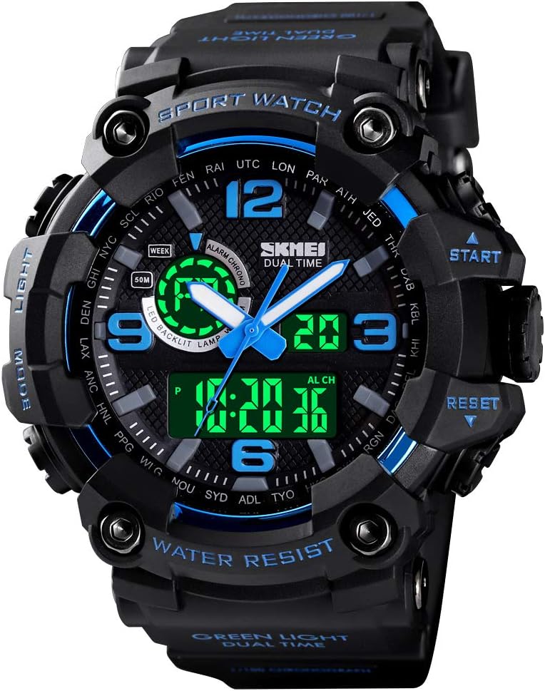 Reloj digital militar para hombre relojes analógicos