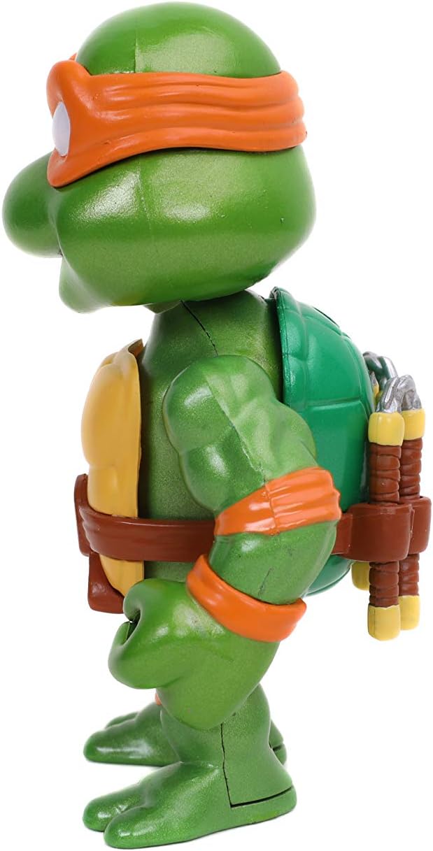 Figuras de Hielo TMNT Michelangelo 4” De Acero Die-cast