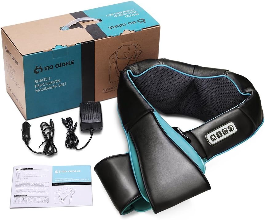 Masajeador Shiatsu Mo Cuishle 4D con Calor para Espalda y Cuello