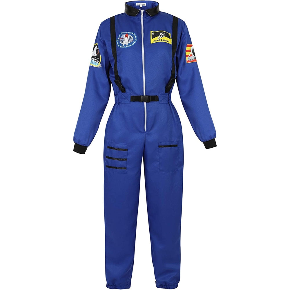 Disfraces de traje de astronauta para adulto azul talla XL