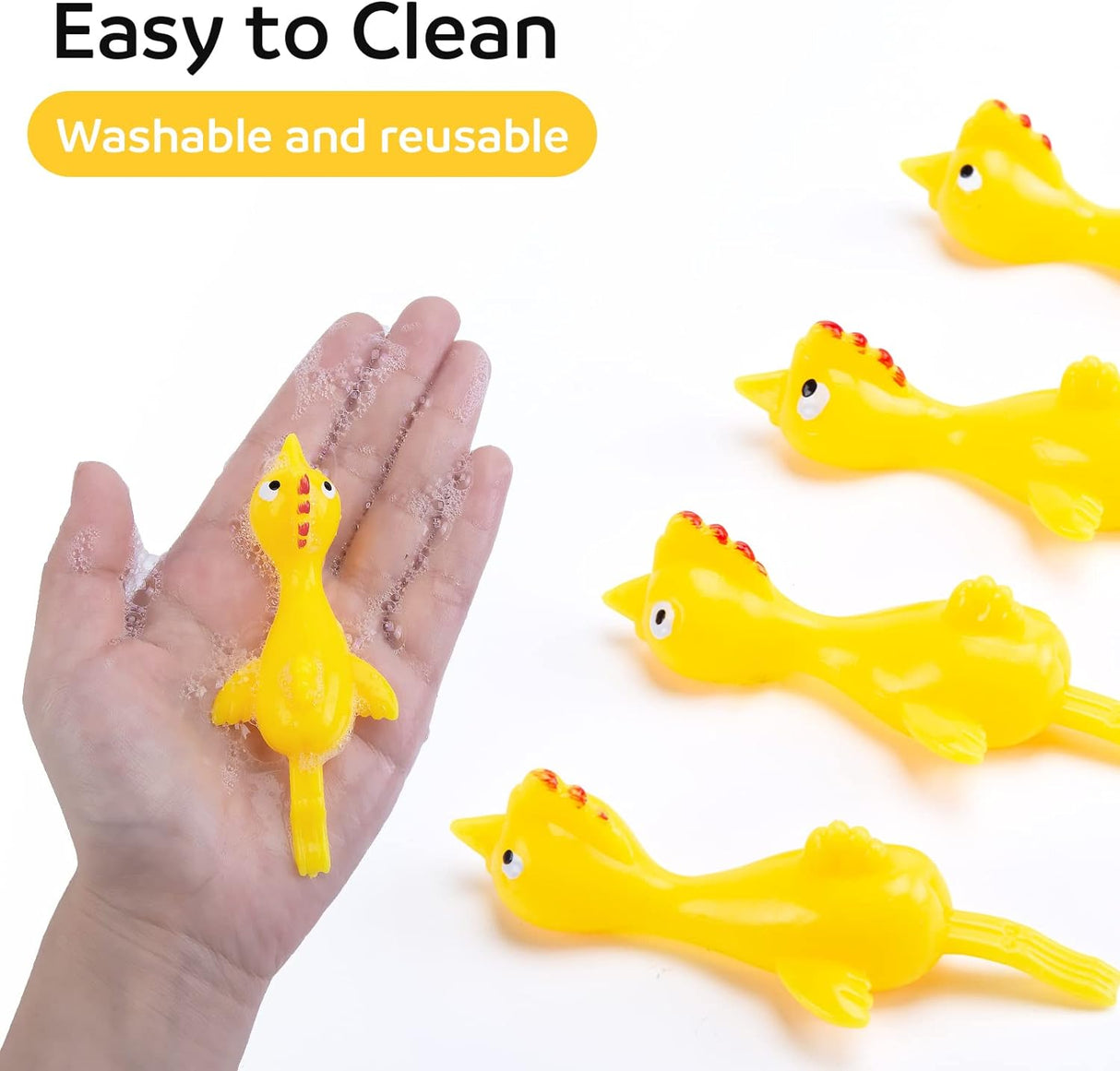 Tirachinas de Pollo de Goma, Regalos Divertidos para Fiestas