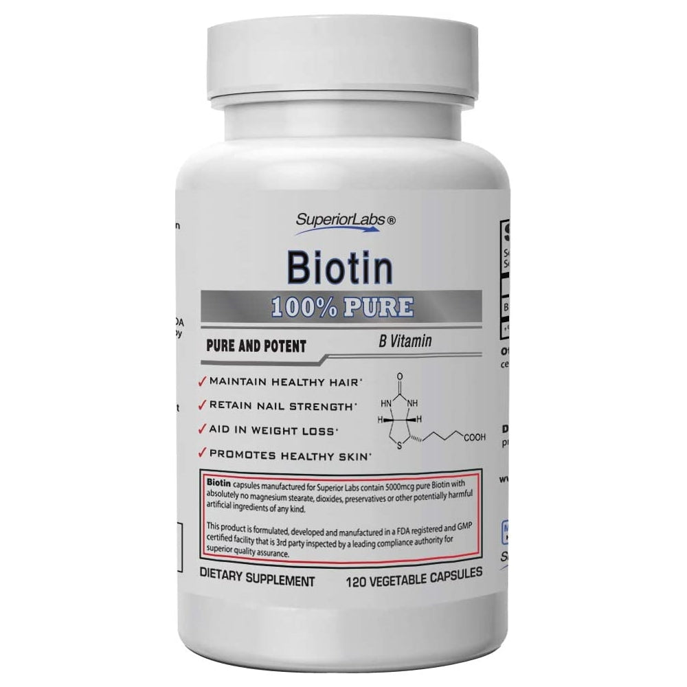 Suplementos Alimenticios El mejor suplemento de biotina