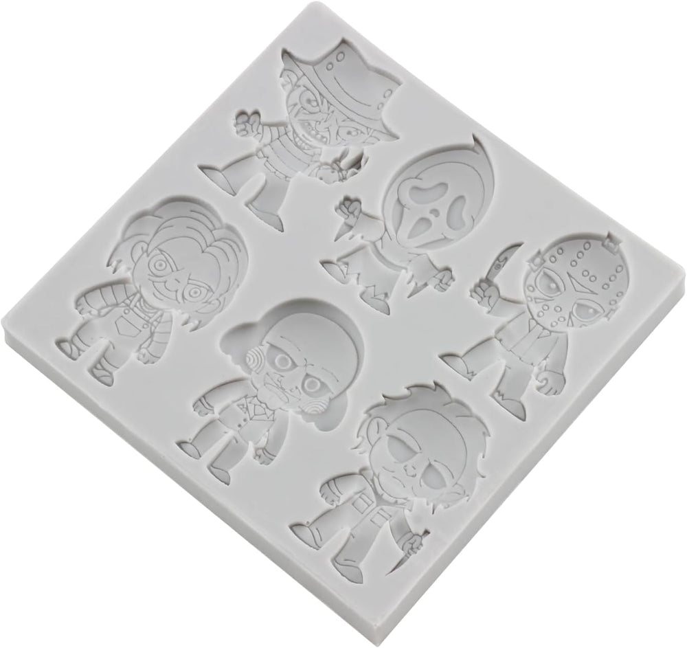Moldes de Silicona para Personajes de Terror - Set de 2
