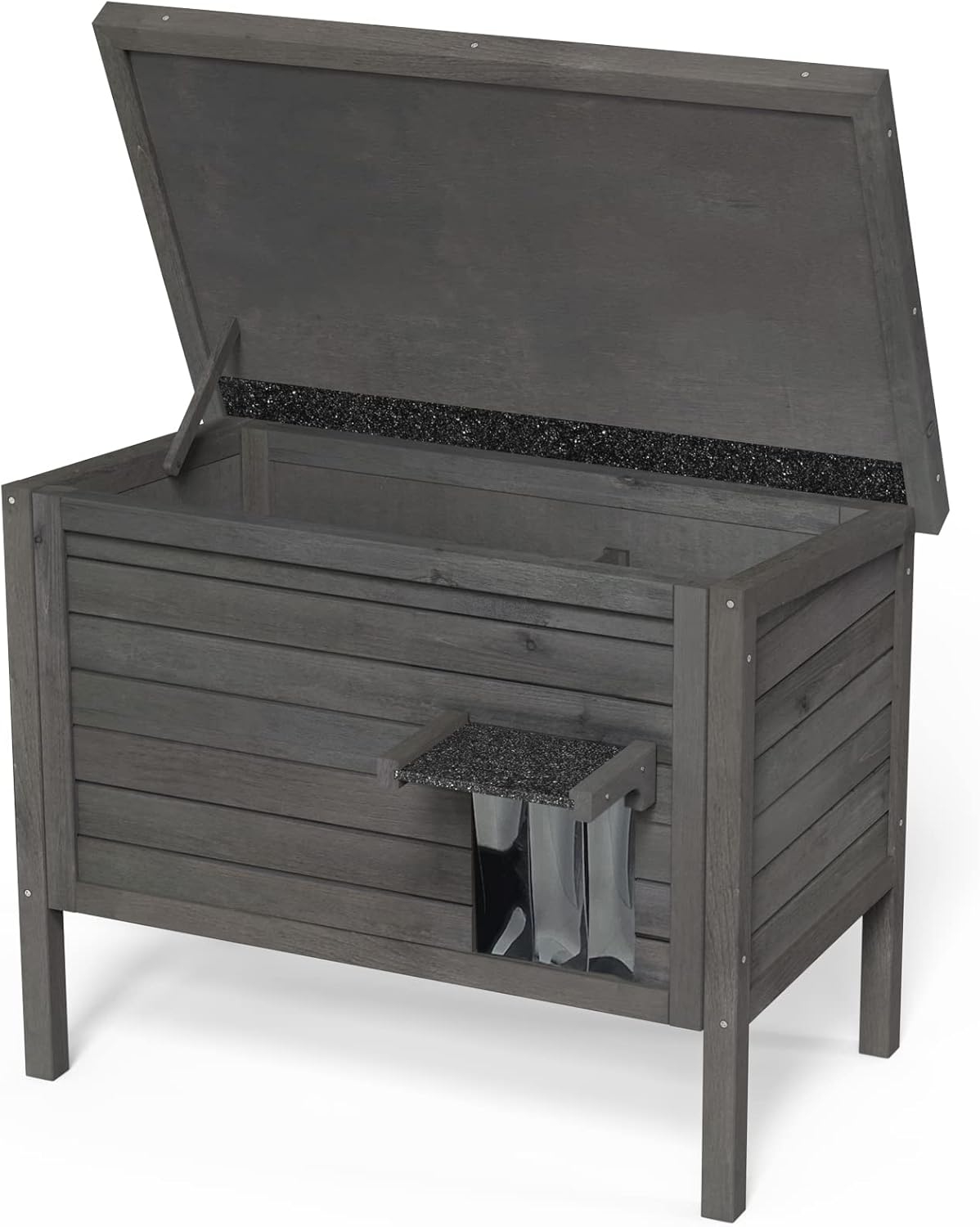 Casa para Gatos GDLF, Aislada, Madera, Grande, Modelo 34.5