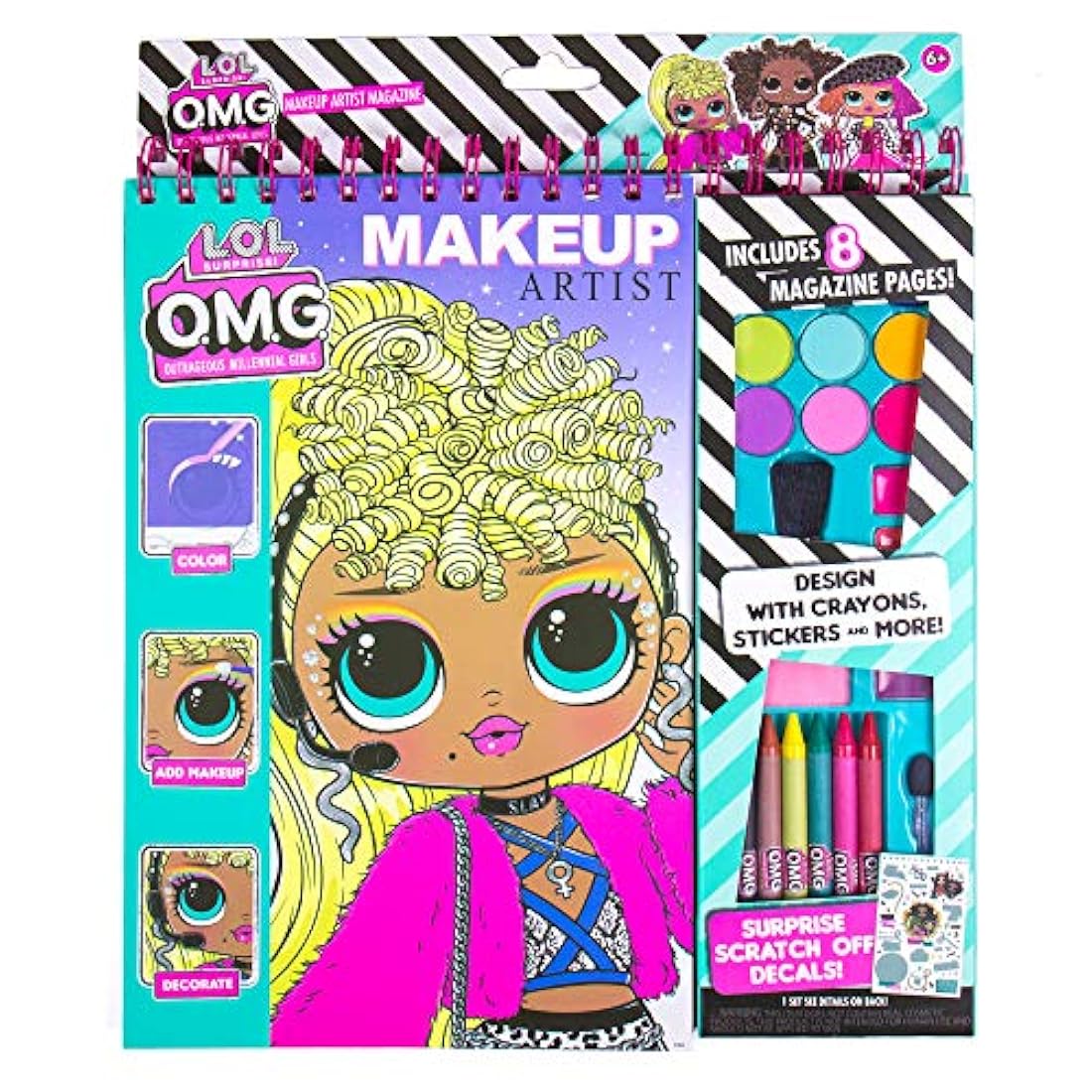 L.O.L. kit de pintura para niñas