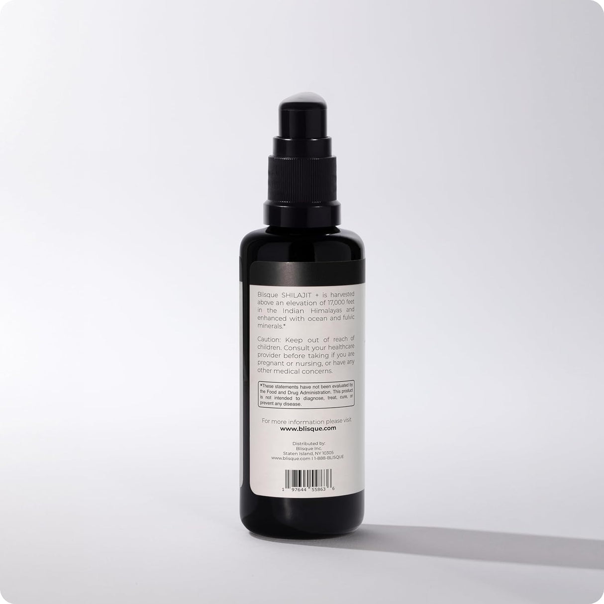 Suplemento Gotas minerales de resina Shilajit del Himalaya