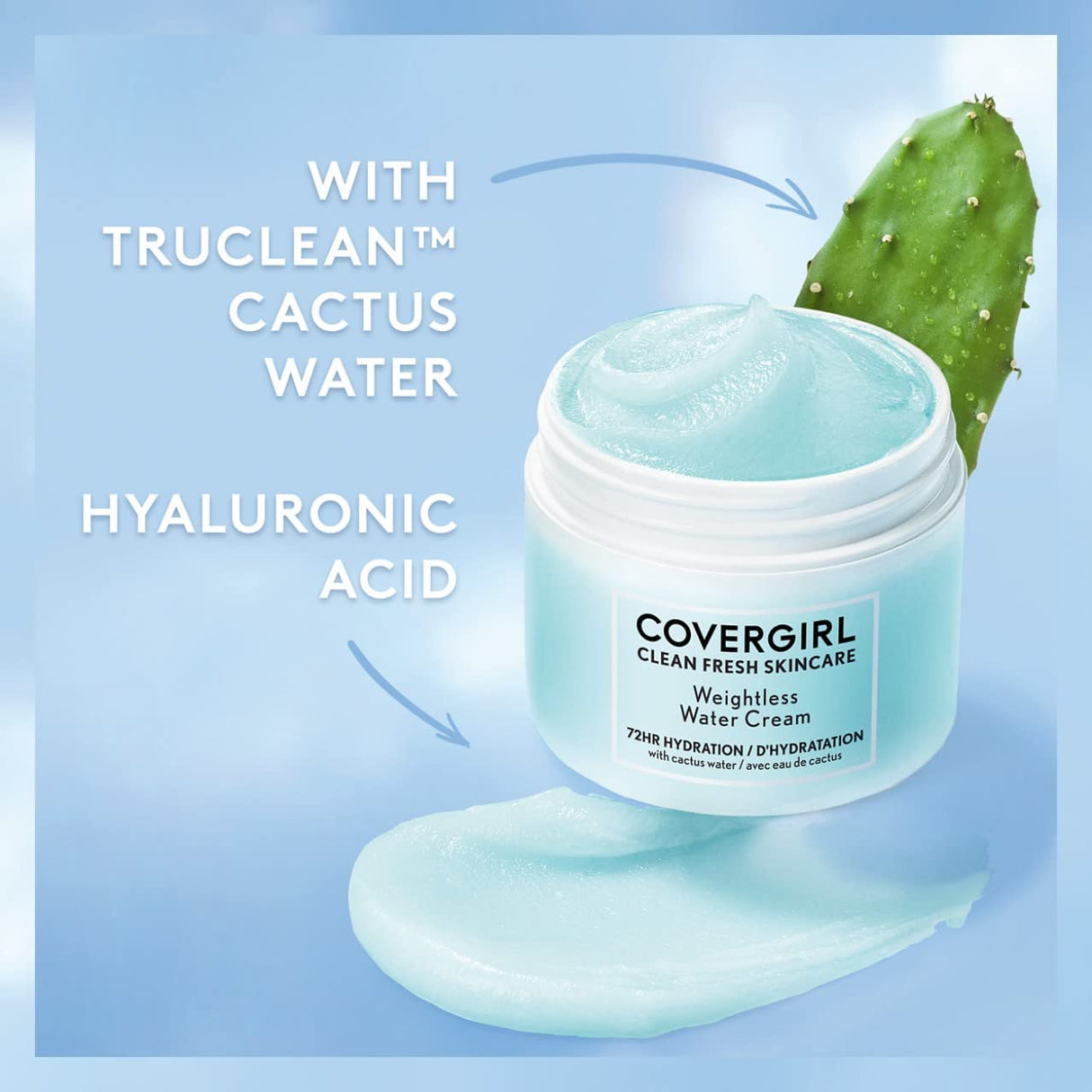 crema facial de agua COVERGIRL