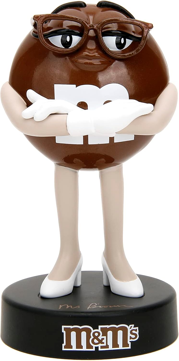 Figura coleccionable Jada M&M's 4 de hojalata para niños y adultos