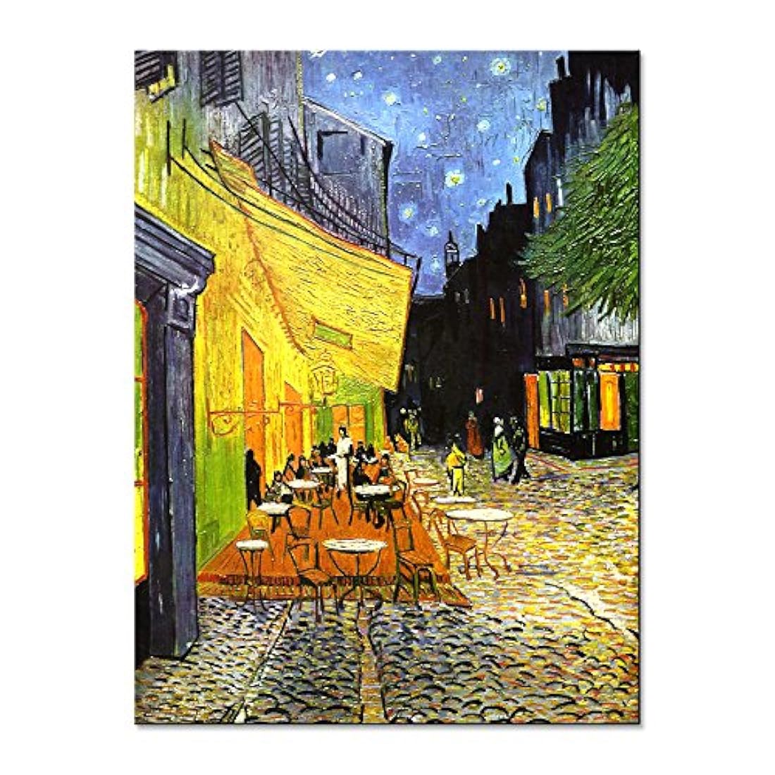 cuadro Terraza de café por la noche, de Vincent Van Gogh.