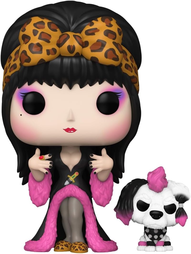 Funko Pop! Elvira y Gonk: Figura Coleccionable de Terror