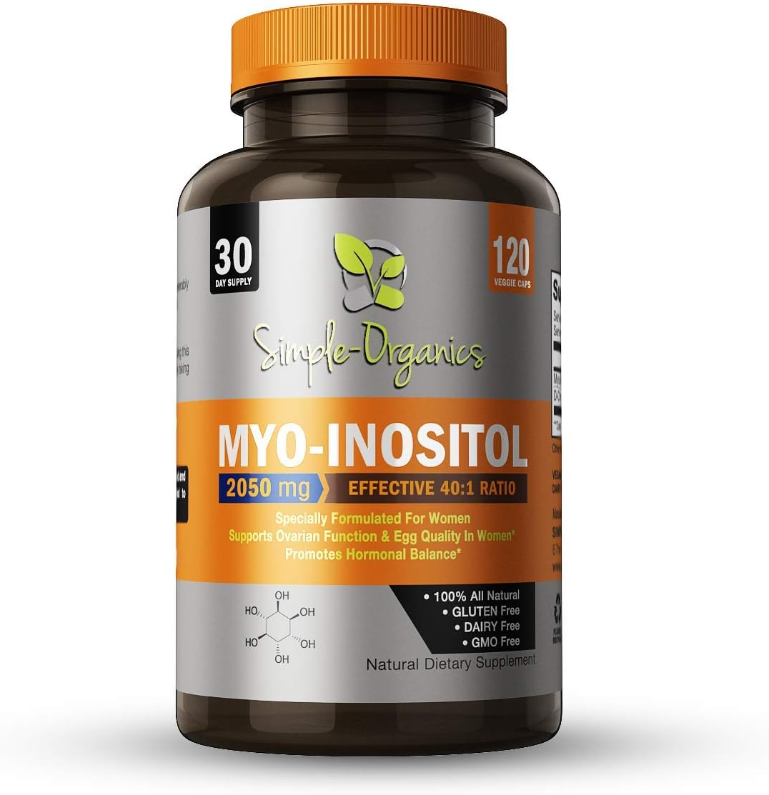 Suplemento Myo Inositol con D-Chiro Inositol para mujeres