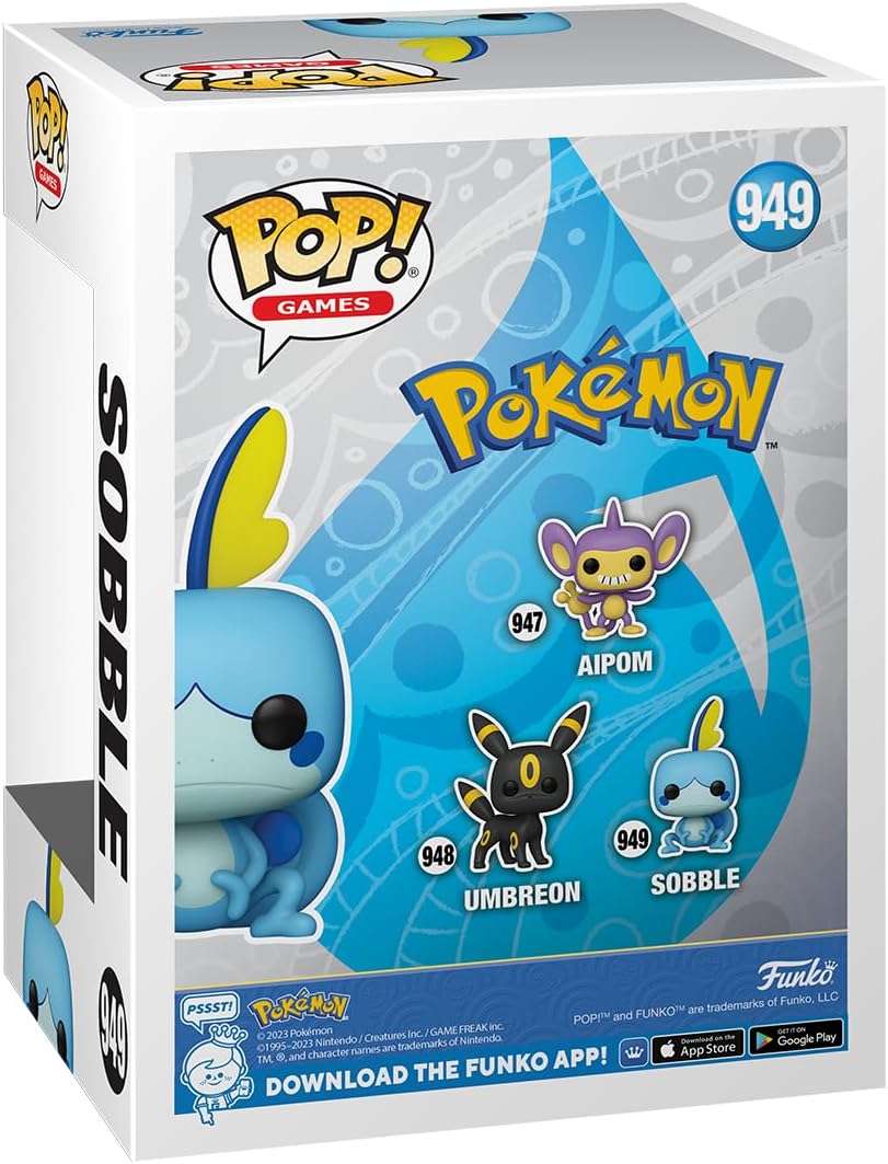 Funko Pop! Juegos: Pokemon - Sobble Coleccionable de Vinilo