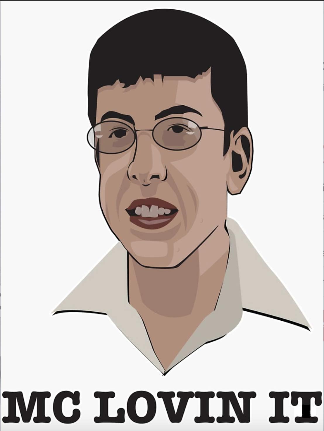 Tarjetas de Broma Divertidas para Disfraz - Modelo McLovin