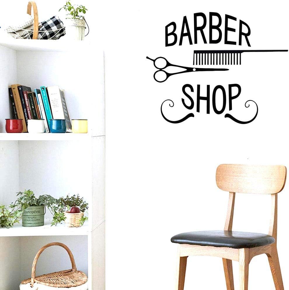 Vinilo Decorativo BIBITIME para Salón de Belleza y Barbería