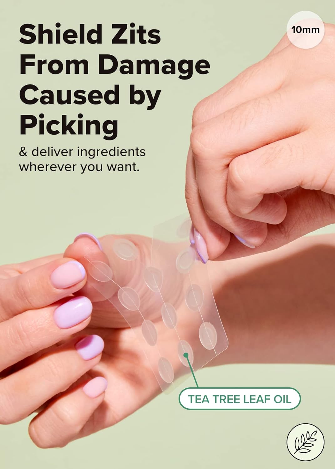 Parche Hidrocoloide para Acné con Árbol de Té, Timeout Blemish