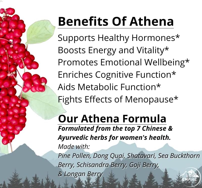 Suplemento Lost Empire Herbs Fórmula de mujer Athena 3.53 oz