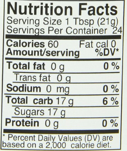 Breitsamer Rapsflower Blossom Honey Jar, 17.6 onzas