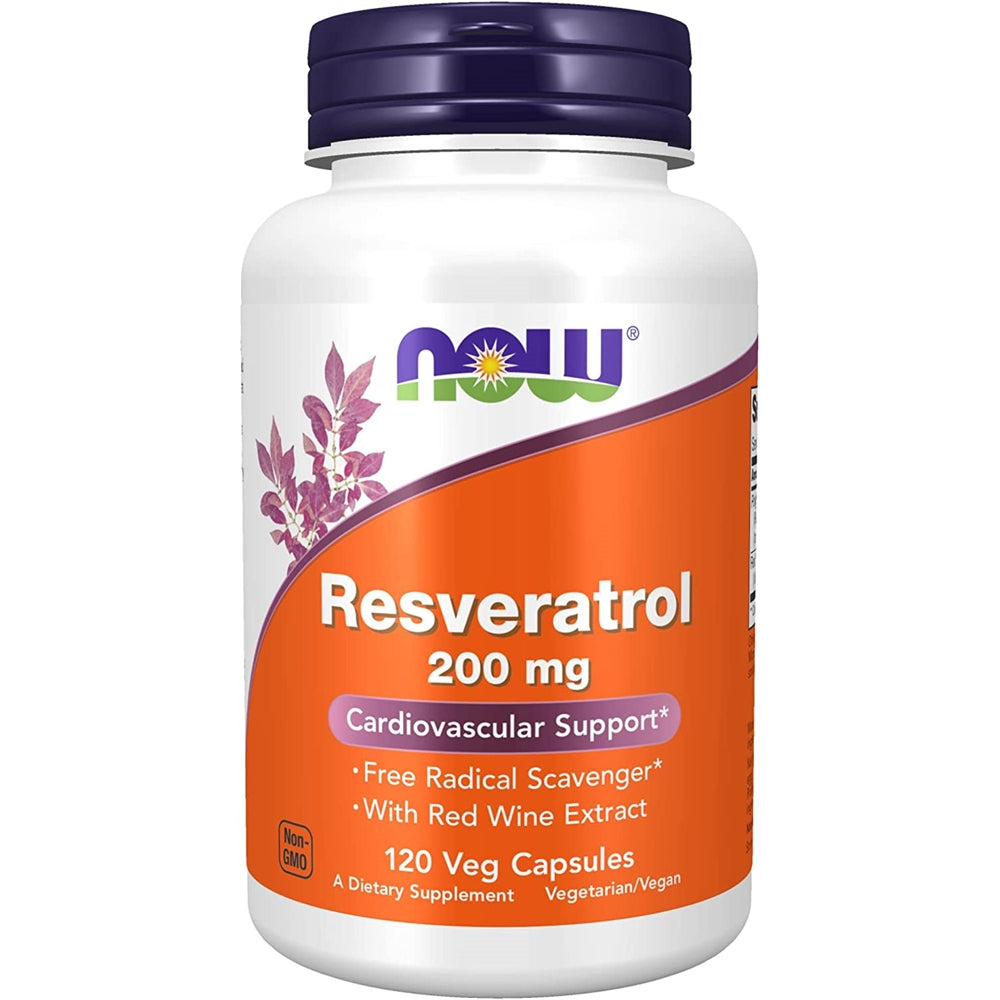Suplemento Resveratrol Natural 200 mg con Extracto de Vino