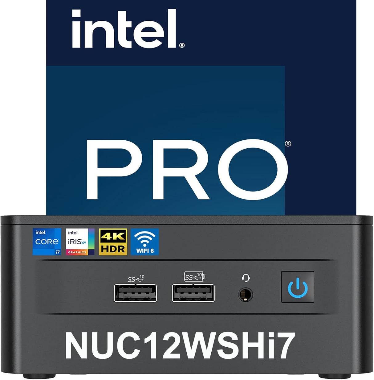 Computadora de escritorio 2 x Thunderbolt 4 Intel nuc Wi-Fi