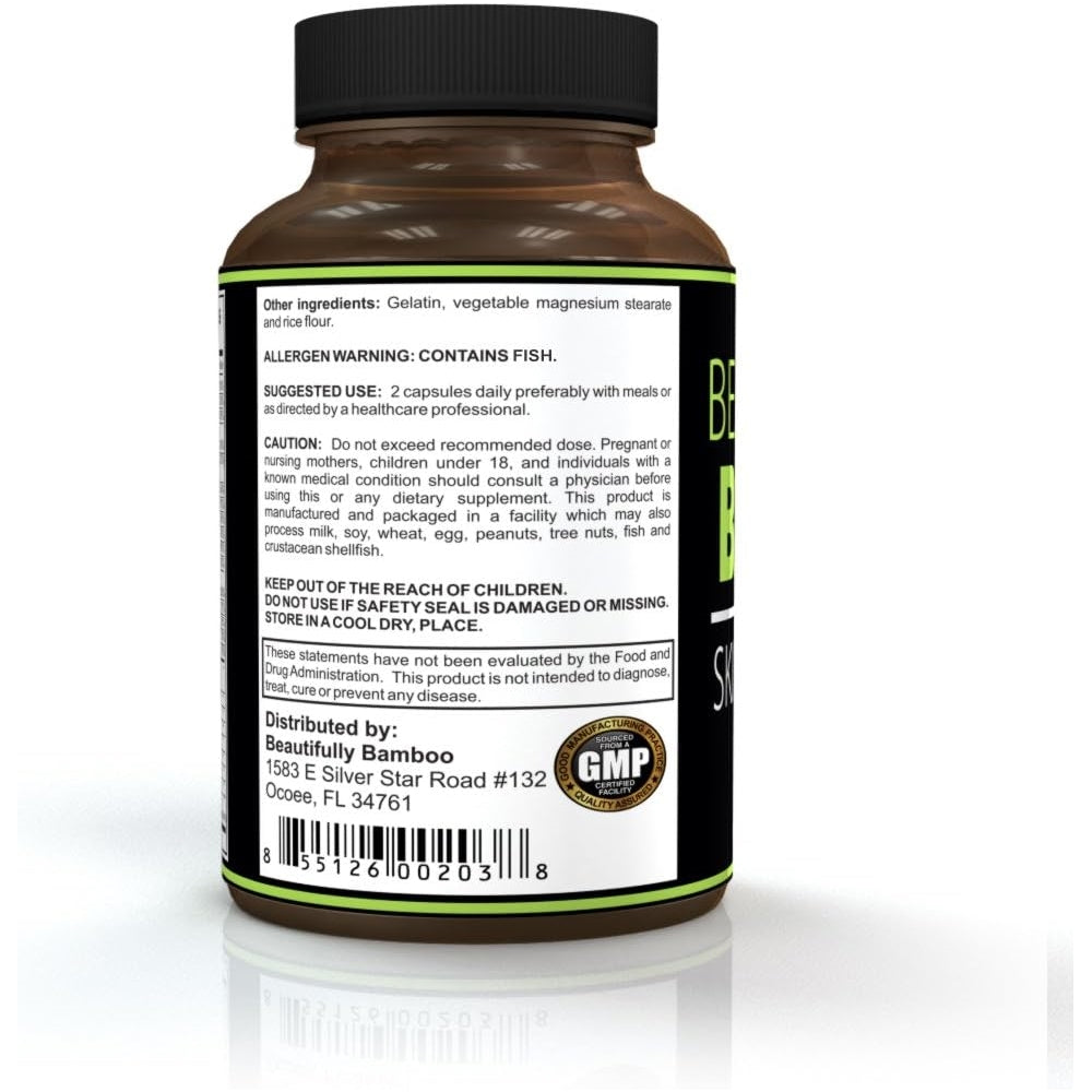 Suplemento para la piel, cabello y uñas con biotina