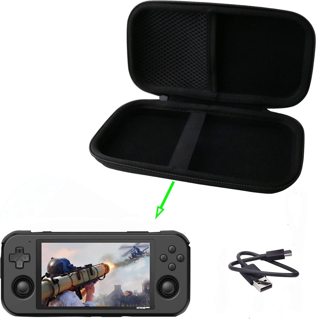 Estuche rígido para consolas portatiles