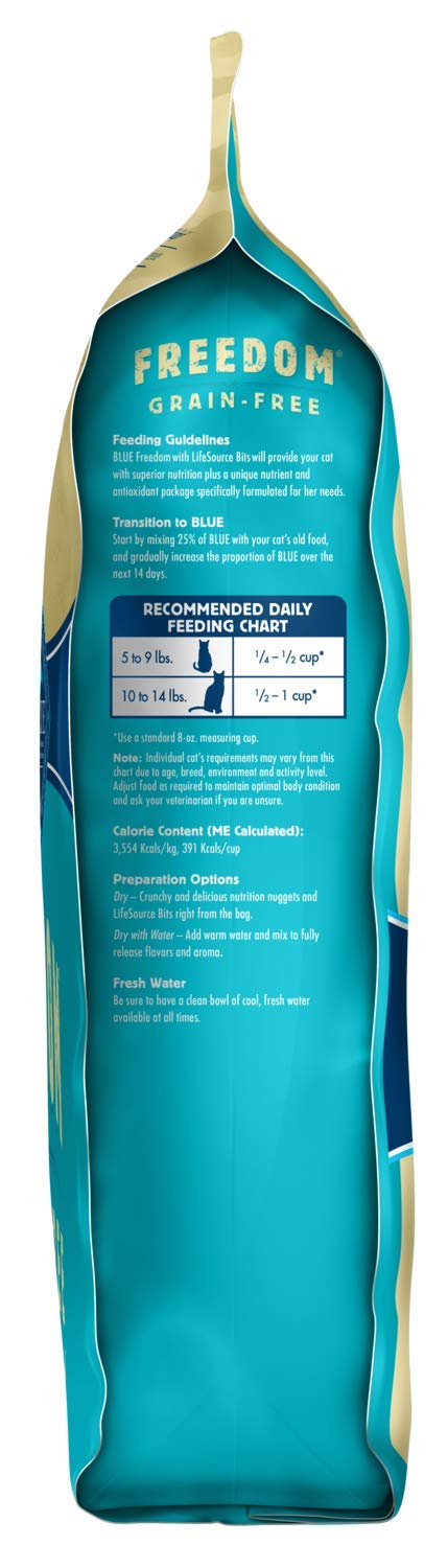 comida seca para gato Natural para adultos de pescado 11 lb