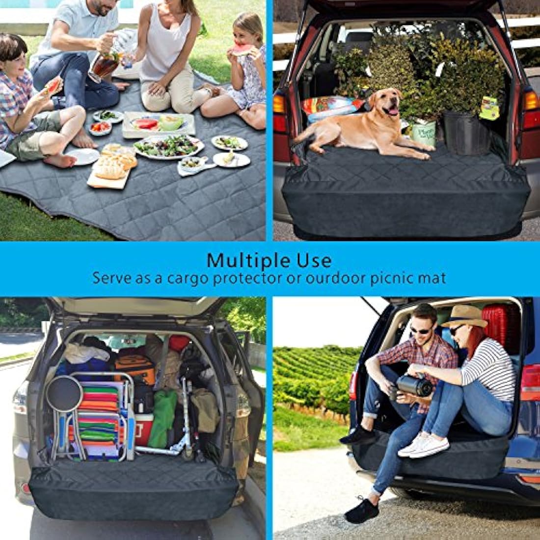 Forro de carga para perros impermeable