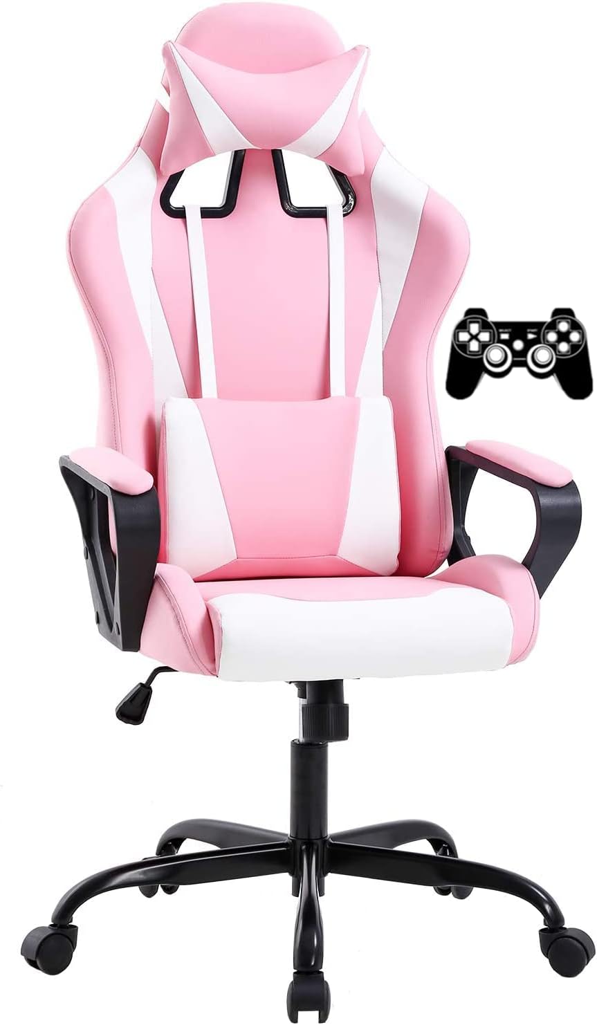 Silla Gamer de respaldo alto Pink game chair BSTOPHKL