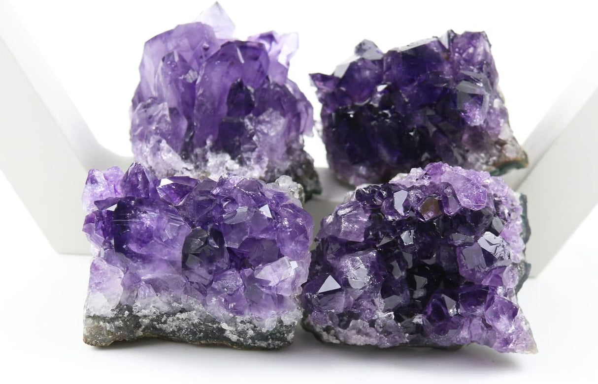 Nvzi Cristales de amatista, racimo de amatista, racimos