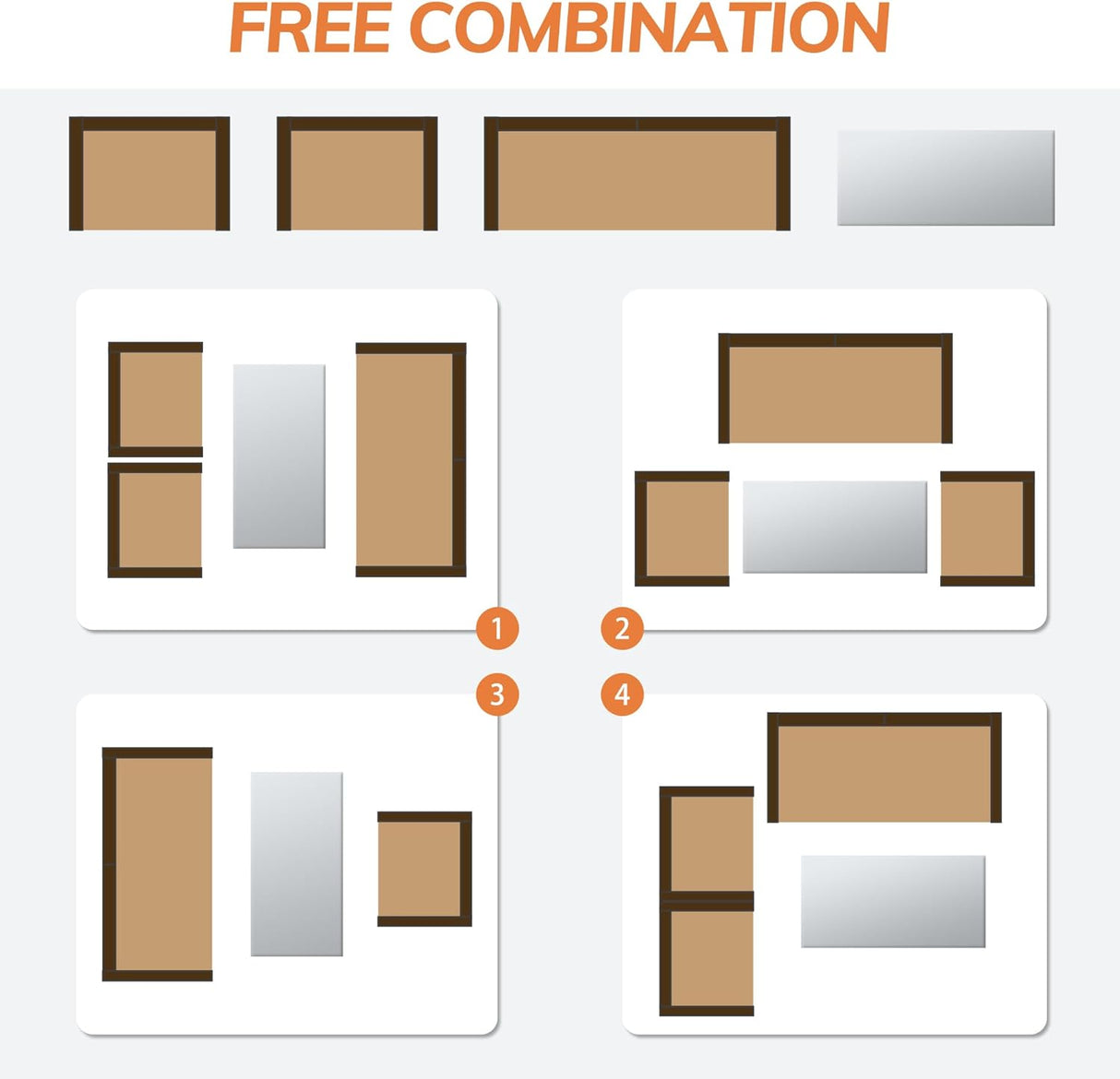 Seogwisam Juego de muebles de patio de 4 piezas, juegos de conversación de mimbre para exteriores, sofá seccional de ratán con mesa de café, cojines de asiento para patio trasero, porche, jardín,