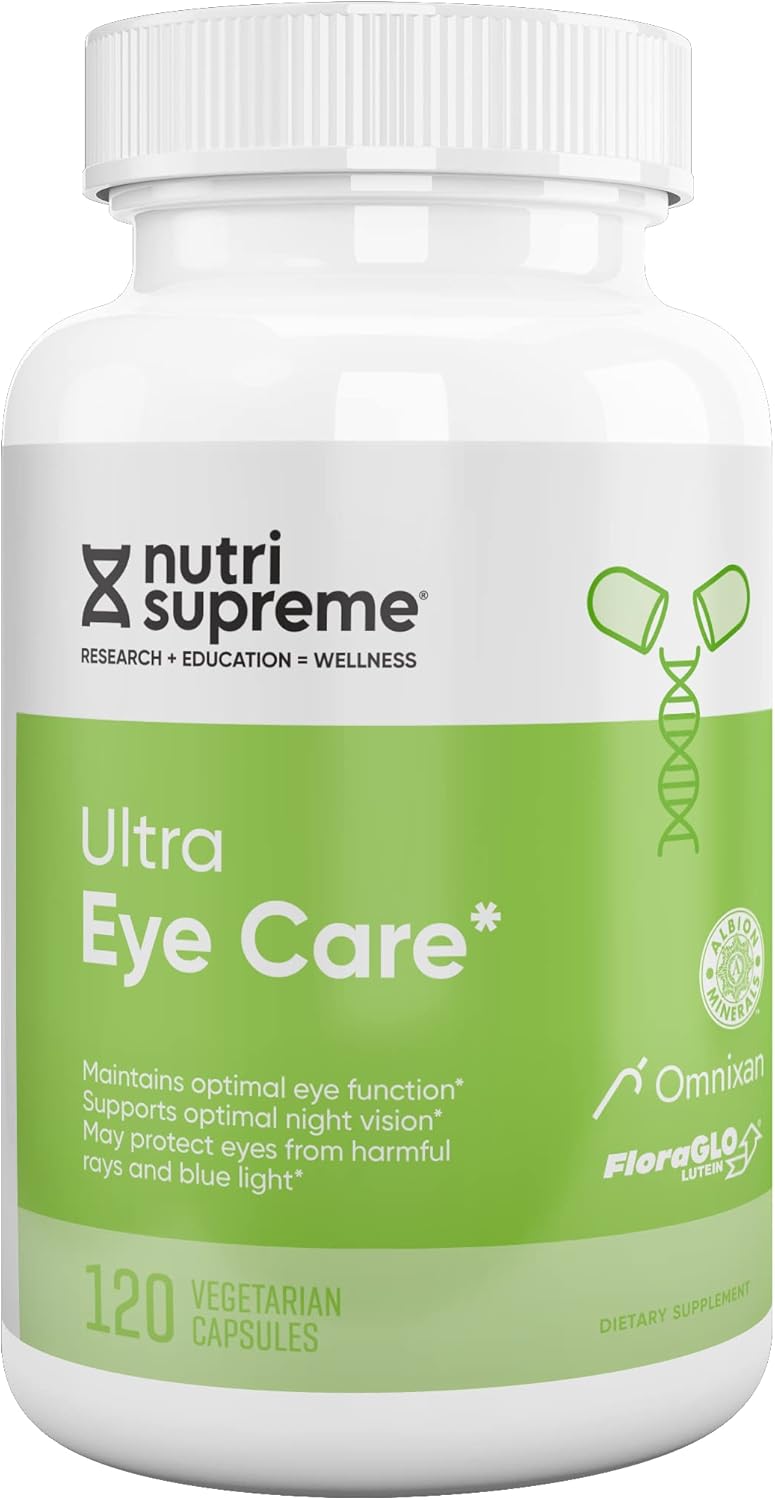 Suplemento Nutri Supreme Research Ultra Eye Care con luteína