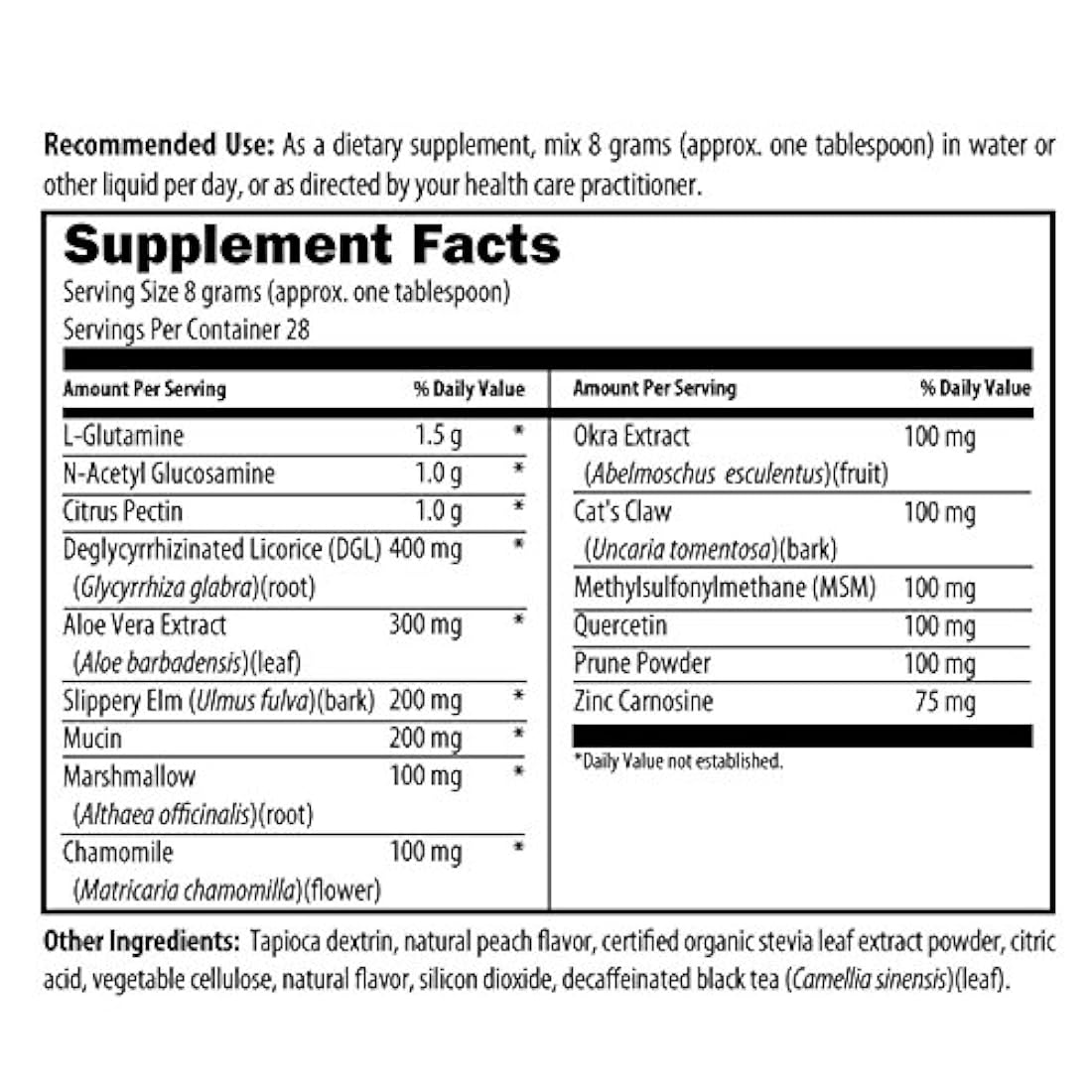 designs for health Gi Revive en polvo salud gastrointestal