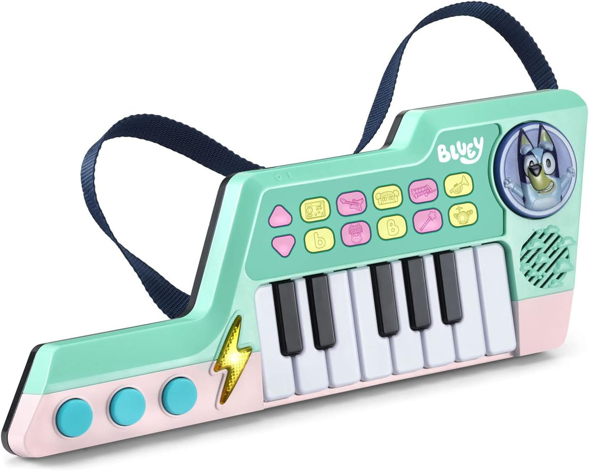 Teclado VTech Bluey, juguete musical para niños, modelo Keytar