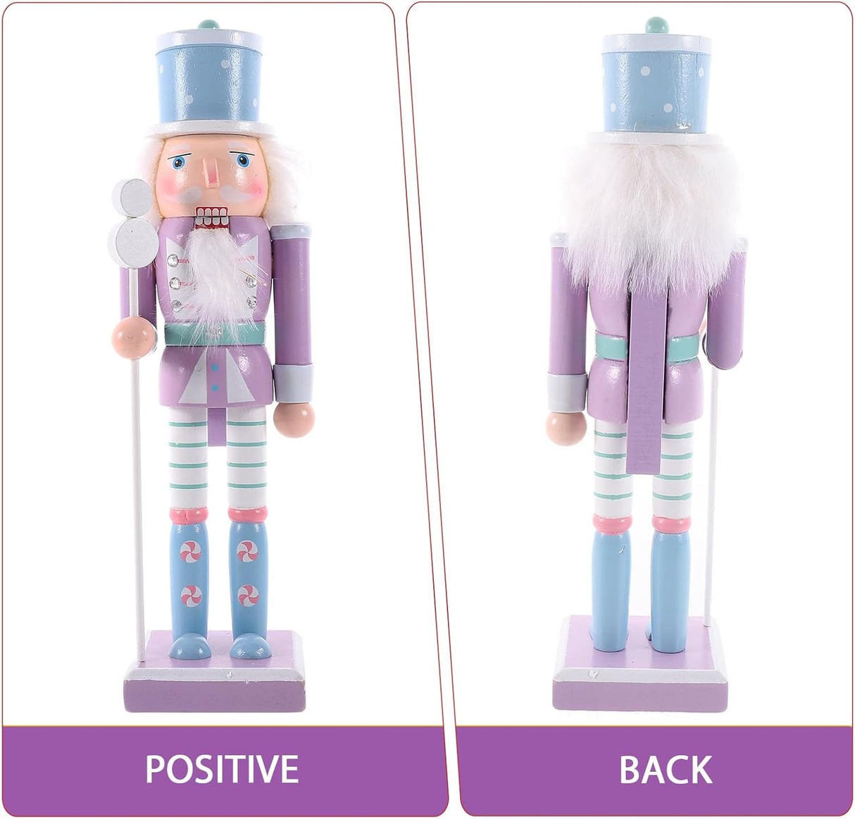 Soldado de Nuez de Madera para Navidad - Adorno Festivo