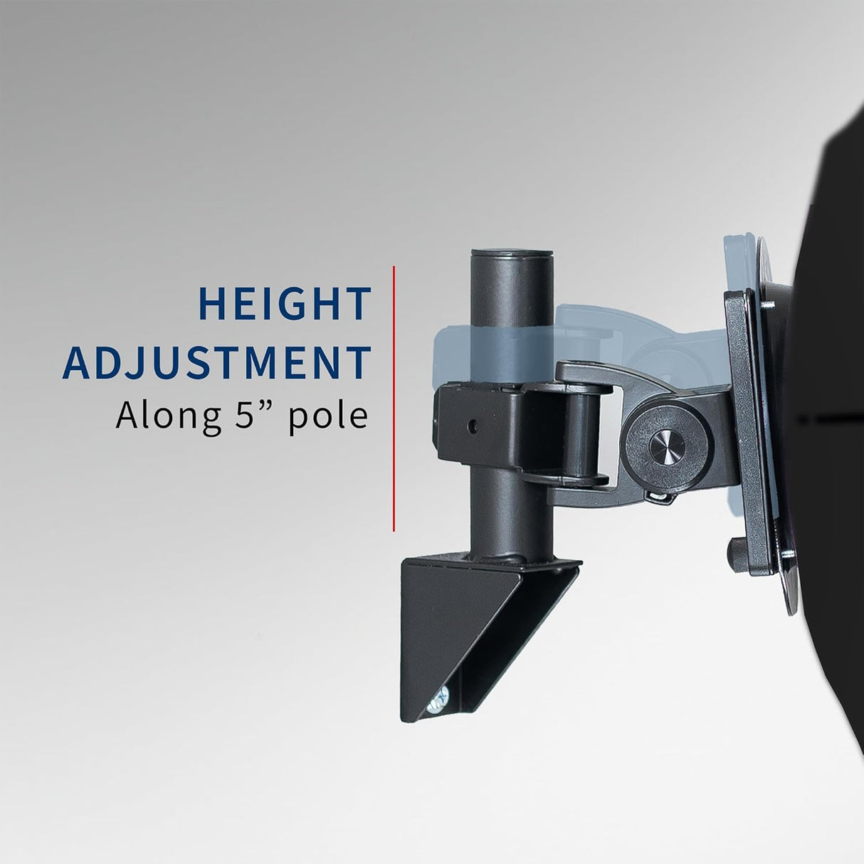 Soporte de Monitor Ultrawide VIVO, Articulable y Ajustable, MOUNT-WCB01A