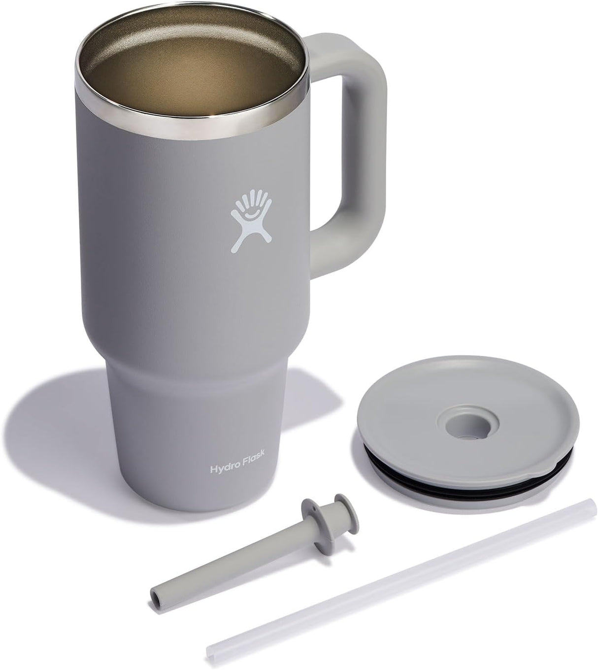 Vaso Térmico Hydro Flask con Tapa y Popote, Modelo Insulado