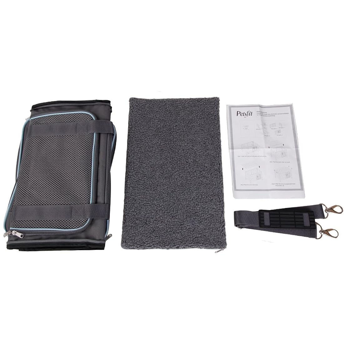 Porta mascotas plegable para gatos y cachorros